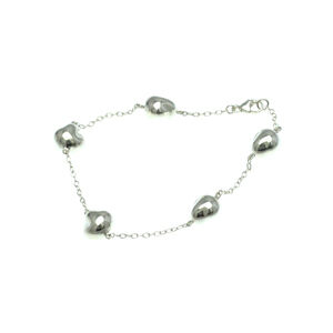 TIFFANY Authentic Silver Charm Bracelet